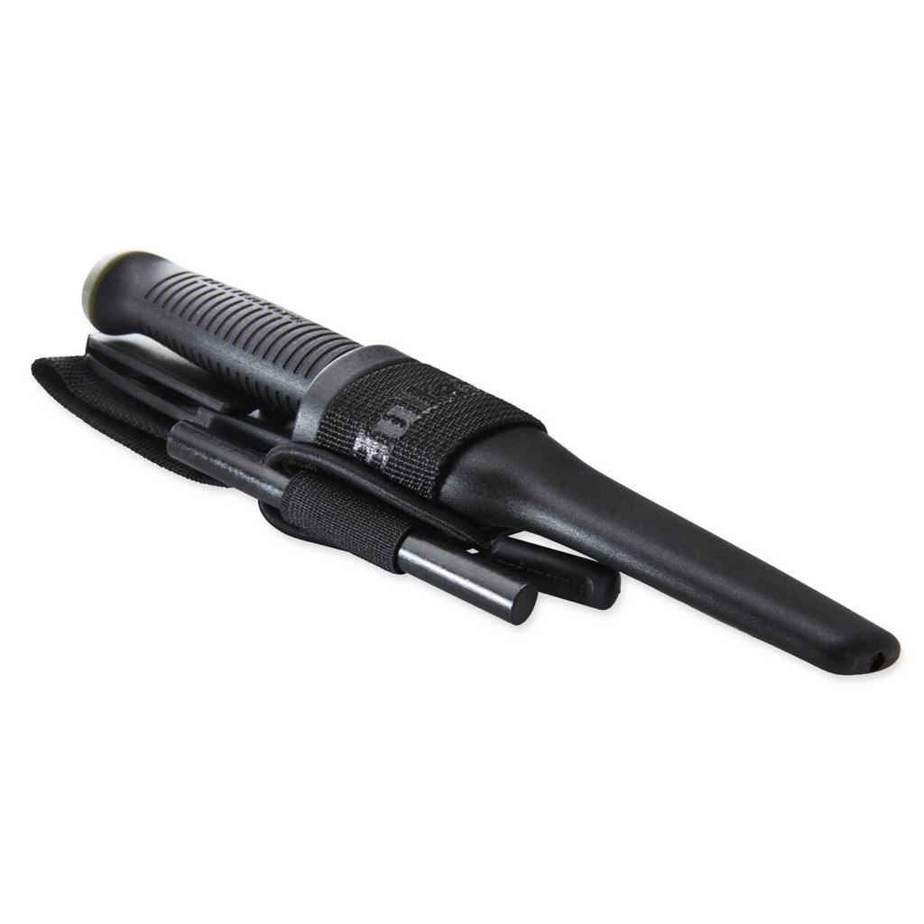 Miniatuur van Hultafors outdoor gecoat carbonstaal mes met holster OK4 93/209mm (380310)