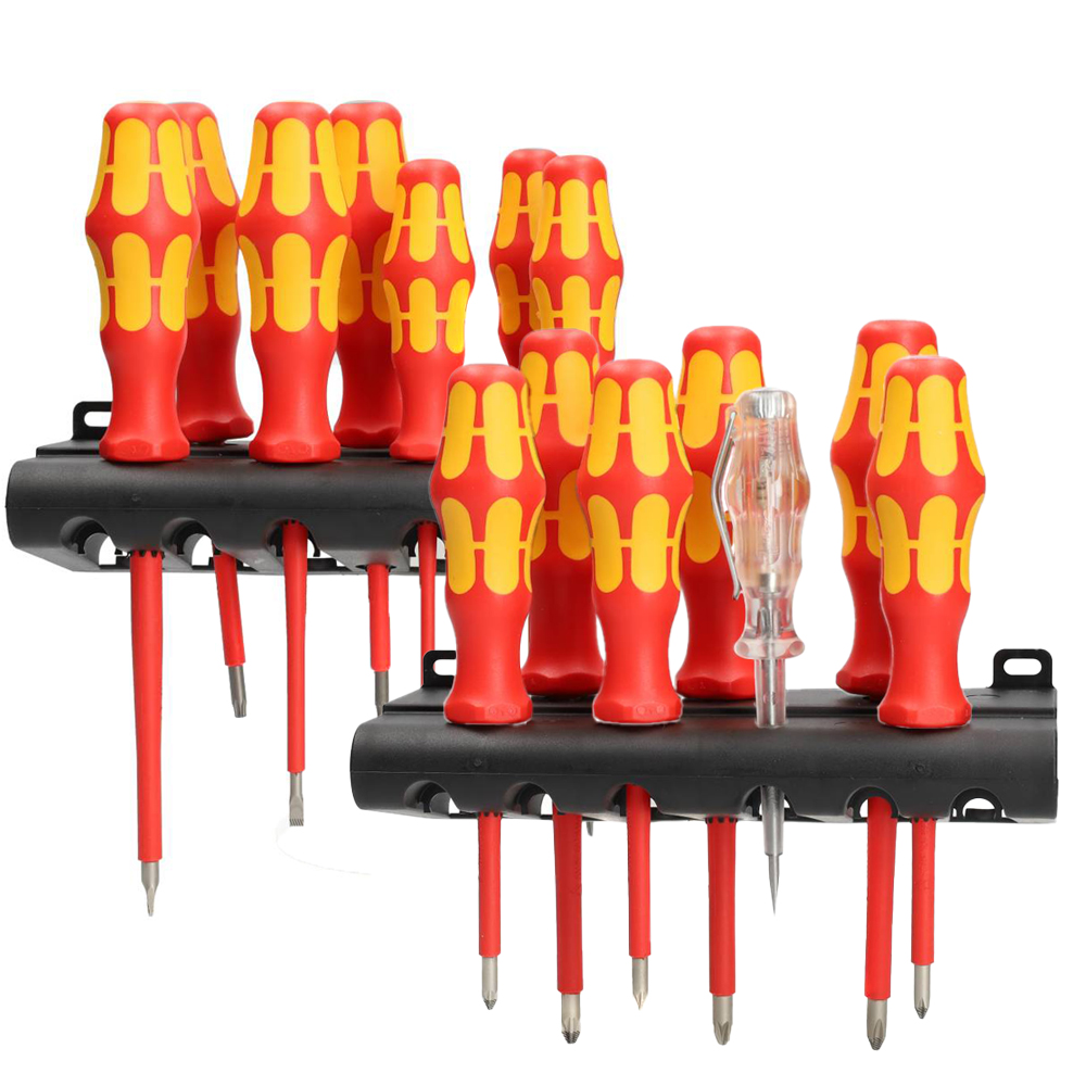 Miniatuur van Wera schroevendraaierset Kraftform Big Pack 100 VDE - 14‑delig (05105631001)