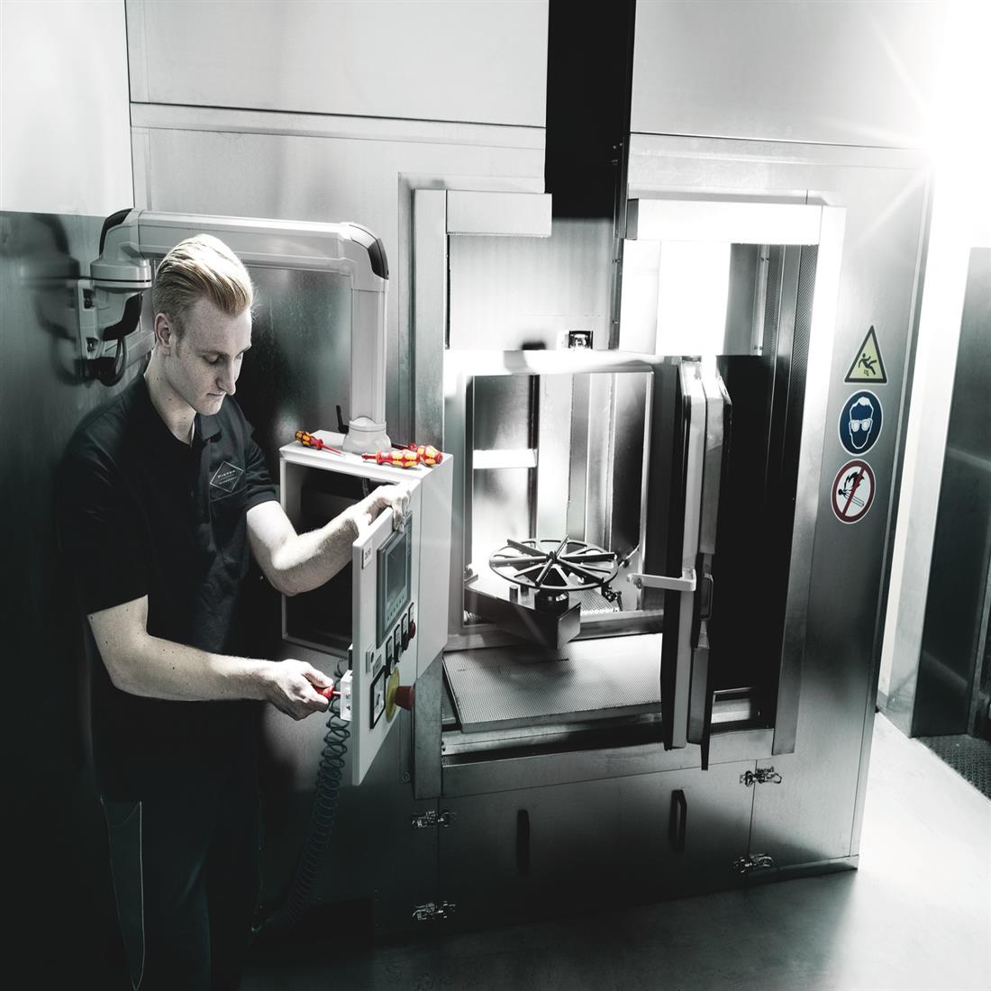 Miniatuur van Wera geïsoleerde schroevendraaier Kraftform PZ1 178/80mm Pozidriv VDE (05006162001)