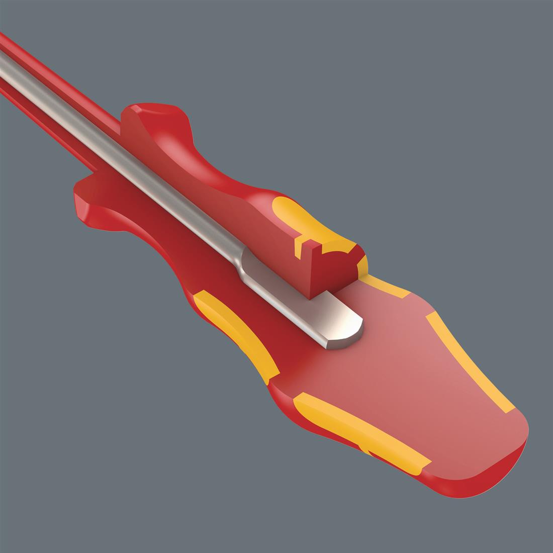 Miniatuur van Wera geïsoleerde schroevendraaier Kraftform TX10 161/80mm Torx VDE (05006170001)