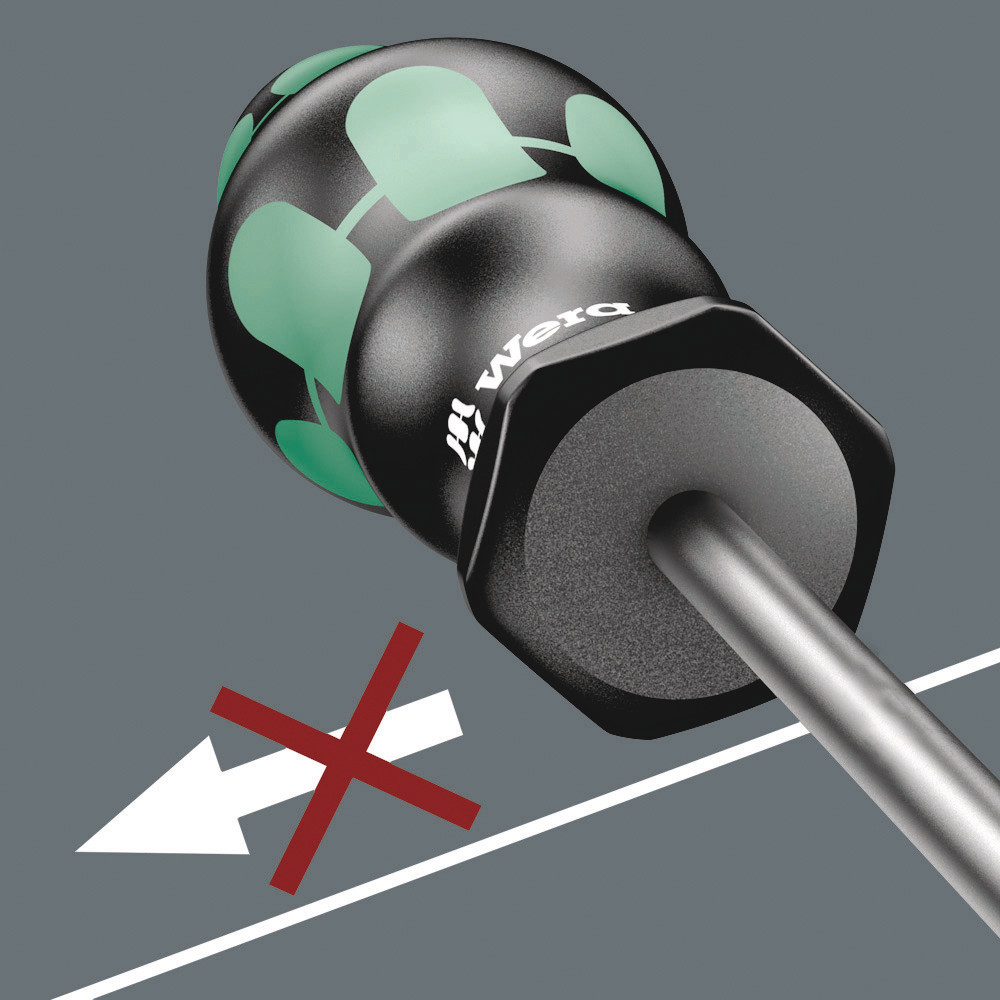 Miniatuur van Wera schroevendraaier Kraftform TX10 161/80mm Torx (05028005001)