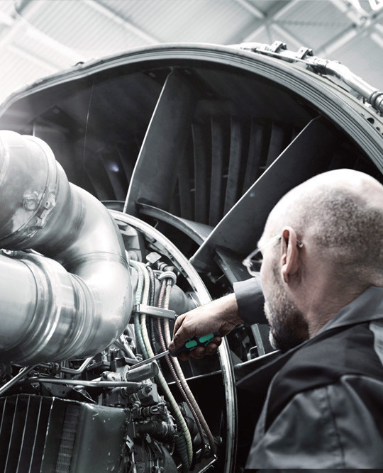 Miniatuur van Wera schroevendraaier Kraftform TX25 205/100mm Torx (05028012001)