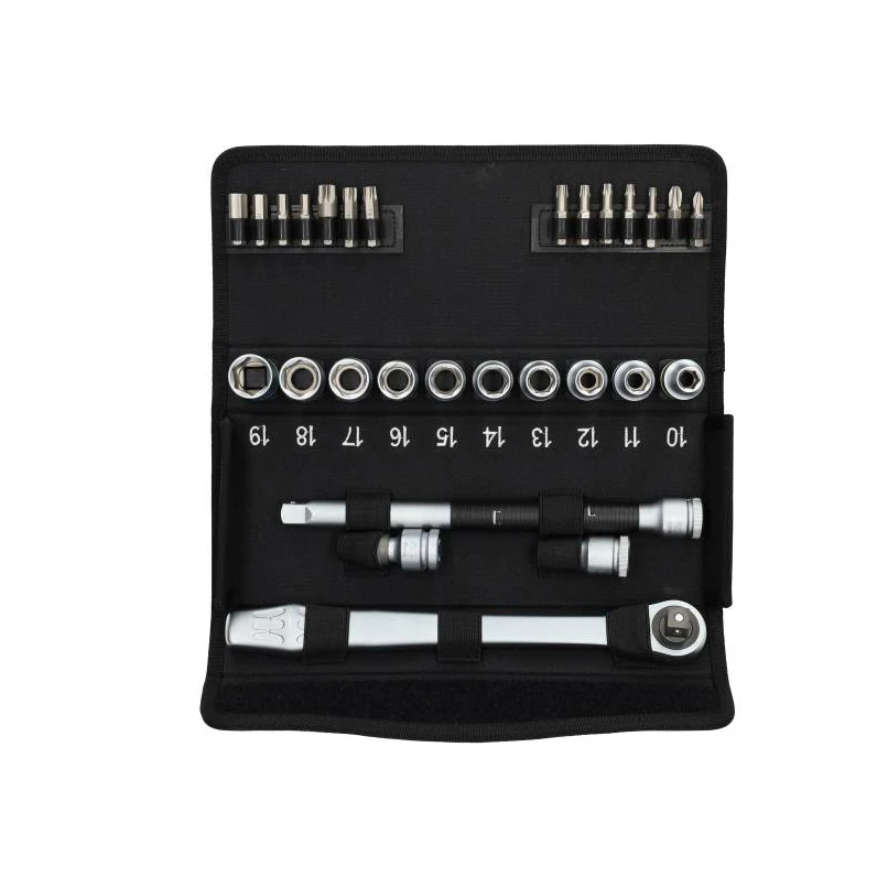 Miniatuur van Wera bitset dopsleutelset in etui Zyklop Metal-ratelset - 28-delig (05004018001)