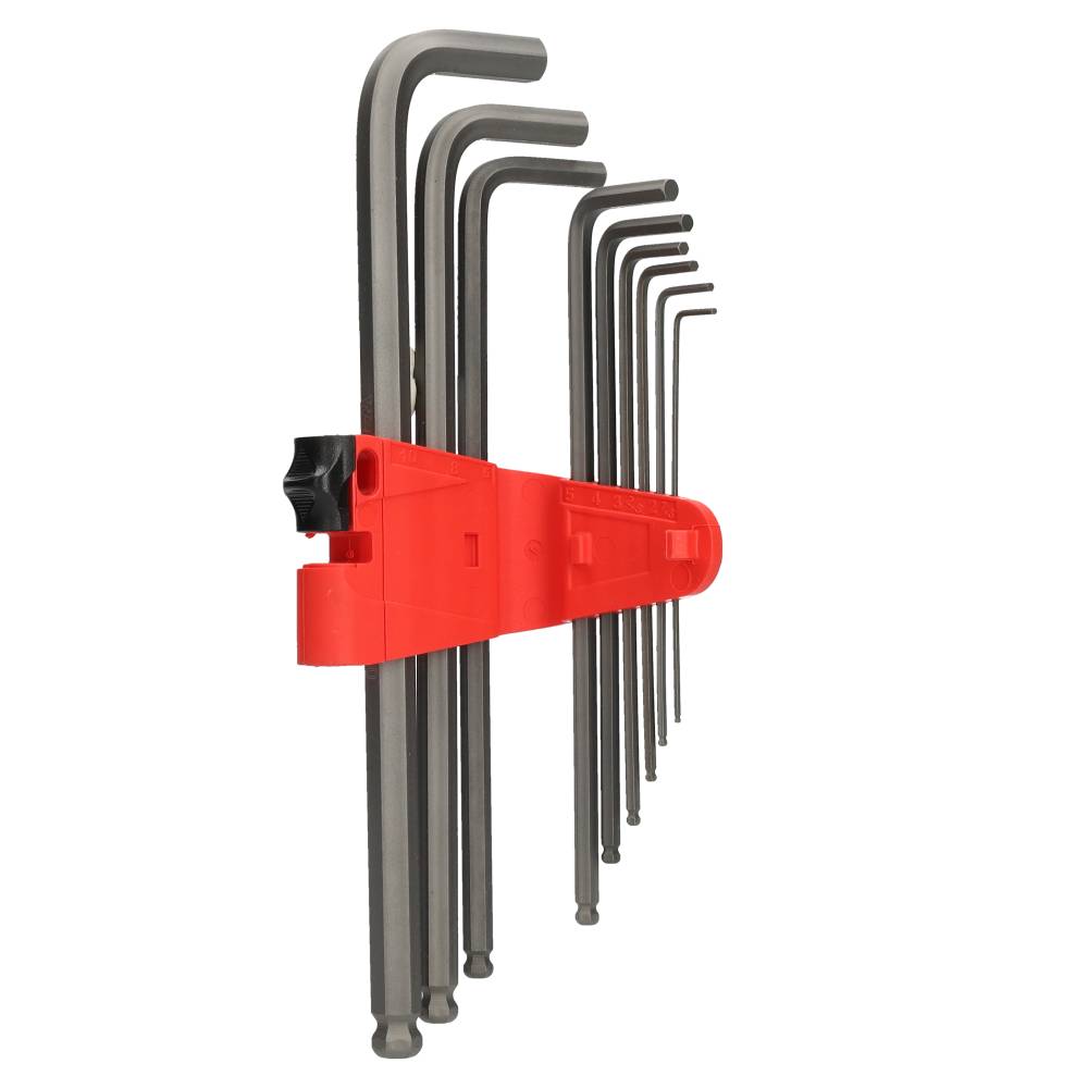 Miniatuur van Wera inbussleutelset stiftsleutel haaks met kogelkop Hex-Plus6 1,5-10mm - 9-delig (05022086001)