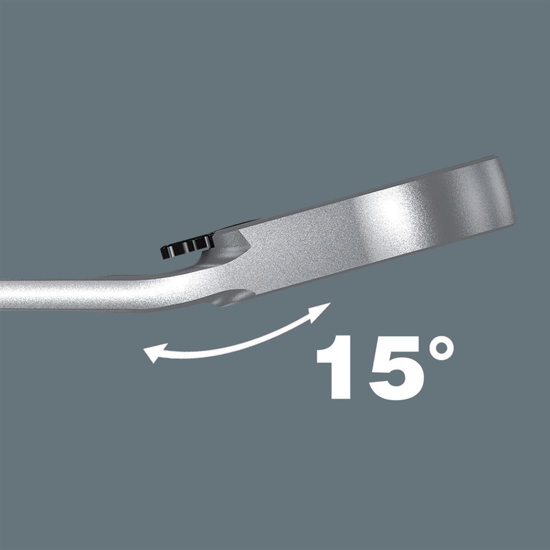 Miniatuur van Wera ringratel steeksleutelset omschakelbaar 10/13/17/19mm in etui Joker - 4-delig (05020090001)