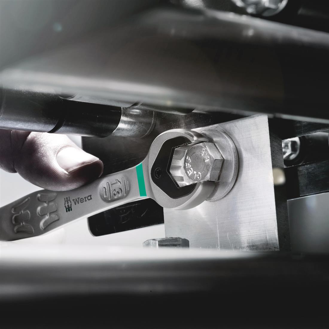 Miniatuur van Wera ringratel steeksleutelset 10/13/17/19mm in etui Joker - 4-delig (05073290001)