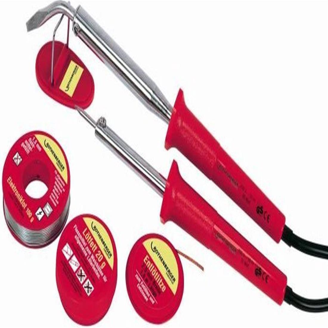 Miniatuur van Rothenberger soldeerset soldeerbout Profi 25W 420°C + 80W 550°C (ROT035060)