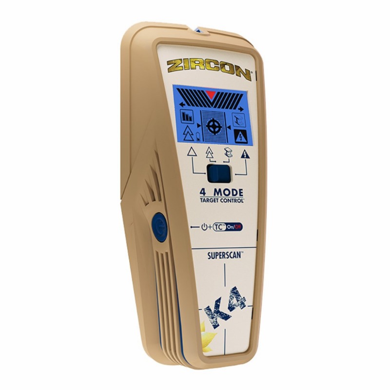 Miniatuur van Zircon SuperScan K4 multifunctionele leidingzoeker muurscanner (hout), stroom, metaal en kunststof waterleiding scan (72484)