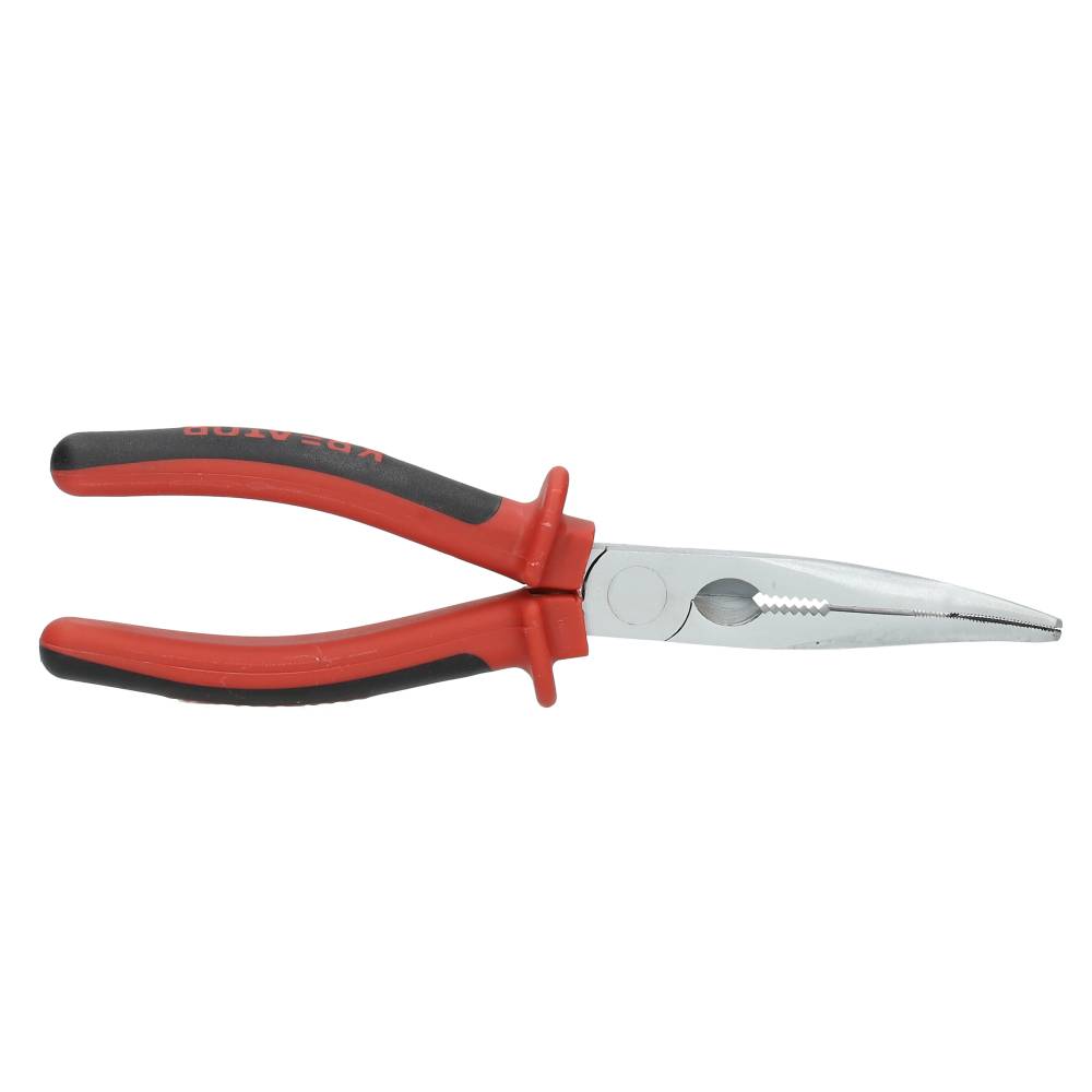 Miniatuur van Kreator gebogen langbek punttang profi 200mm met 2-comp handvat (KRT604102)