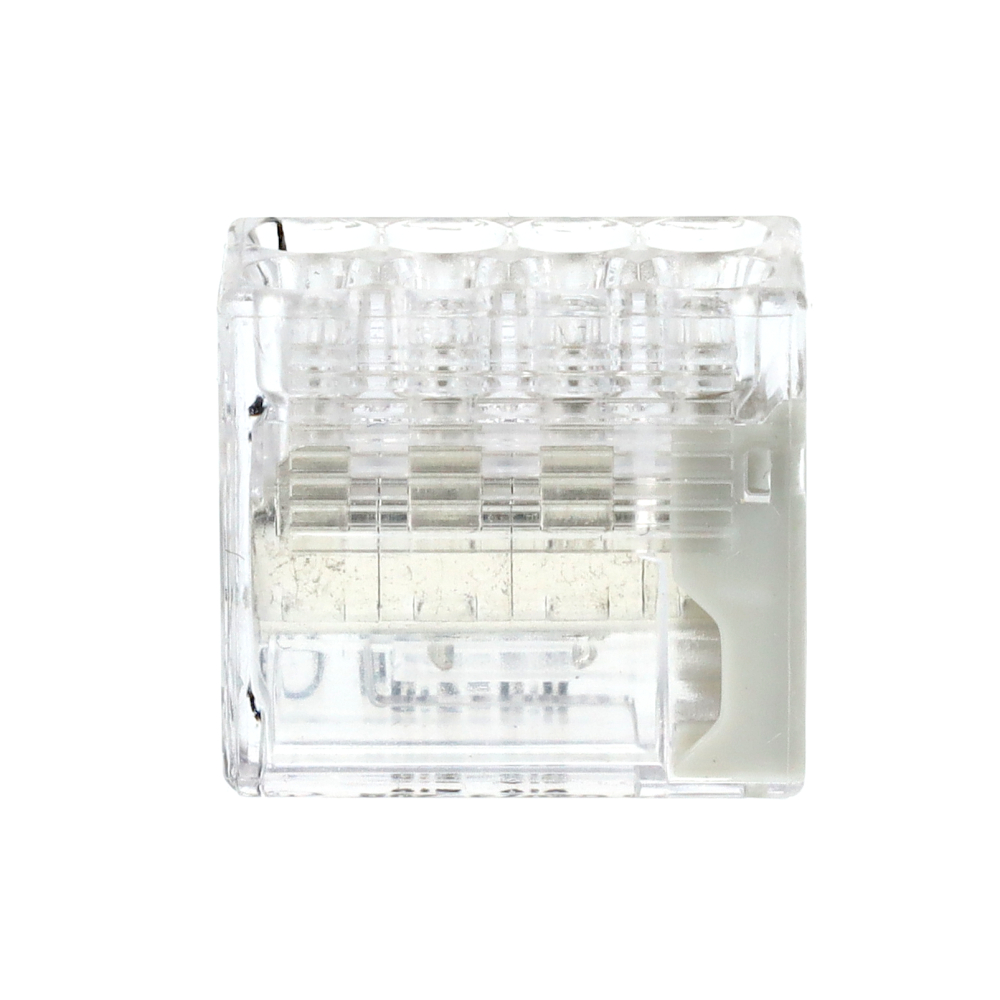 Miniatuur van EMhub mini lasklem 8-voudig 2,5mm2 grijs per 50 stuks