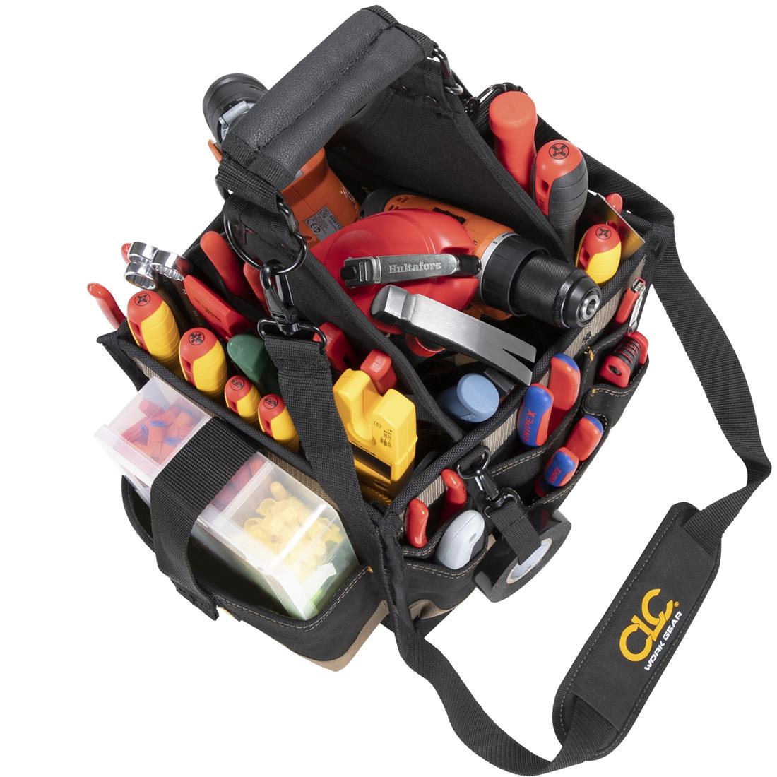 Miniatuur van CLC gereedschapstas WorkGear Elektricien 11 483x279x254mm - zwart (CL1001528)