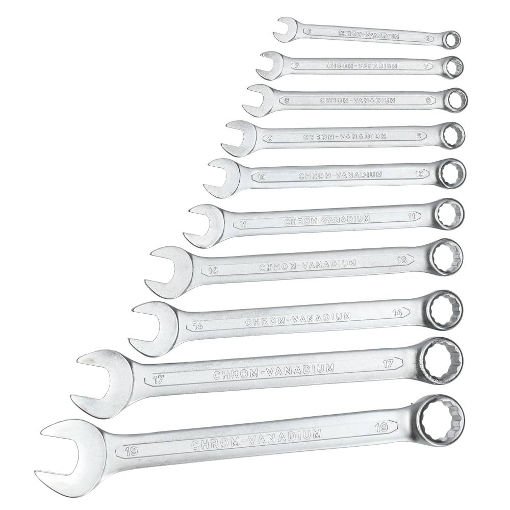 Miniatuur van Matador steeksleutelset 6-19mm verchroomd set 10-delig (1859100)