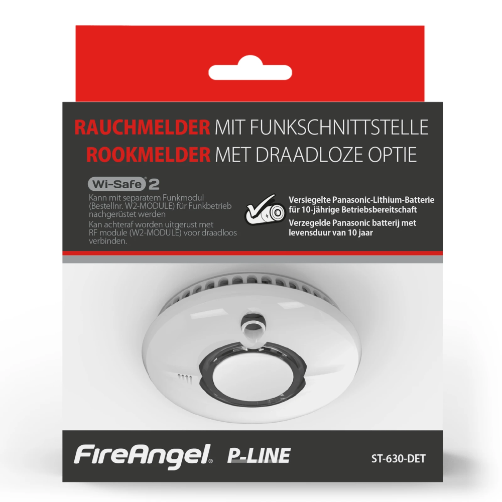 Miniatuur van FireAngel optische rookmelder 10 jaar batterij koppelbaar (ST-630-DET)