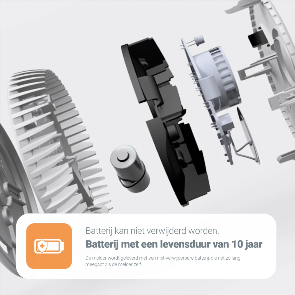 Miniatuur van FireAngel optische rookmelder 10 jaar batterij wit (FA6120-INT)