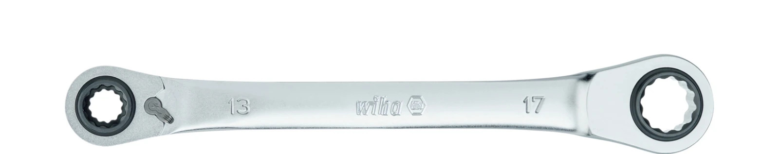 Miniatuur van Wiha ringsleutel met ratel 10x13mm en 17x19mm (45421)