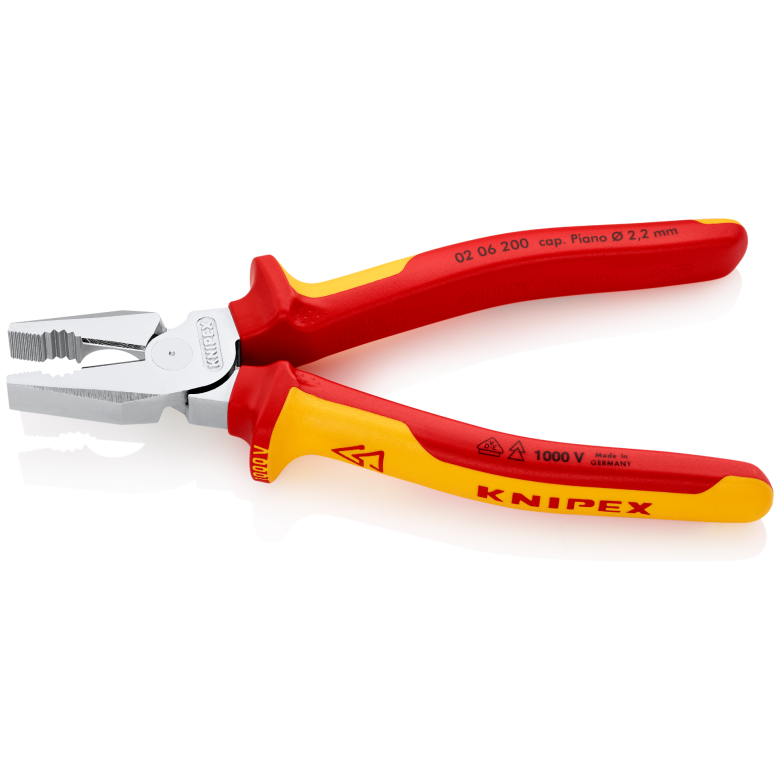 Miniatuur van KNIPEX combinatietang kracht comfort 180mm VDE (206200)