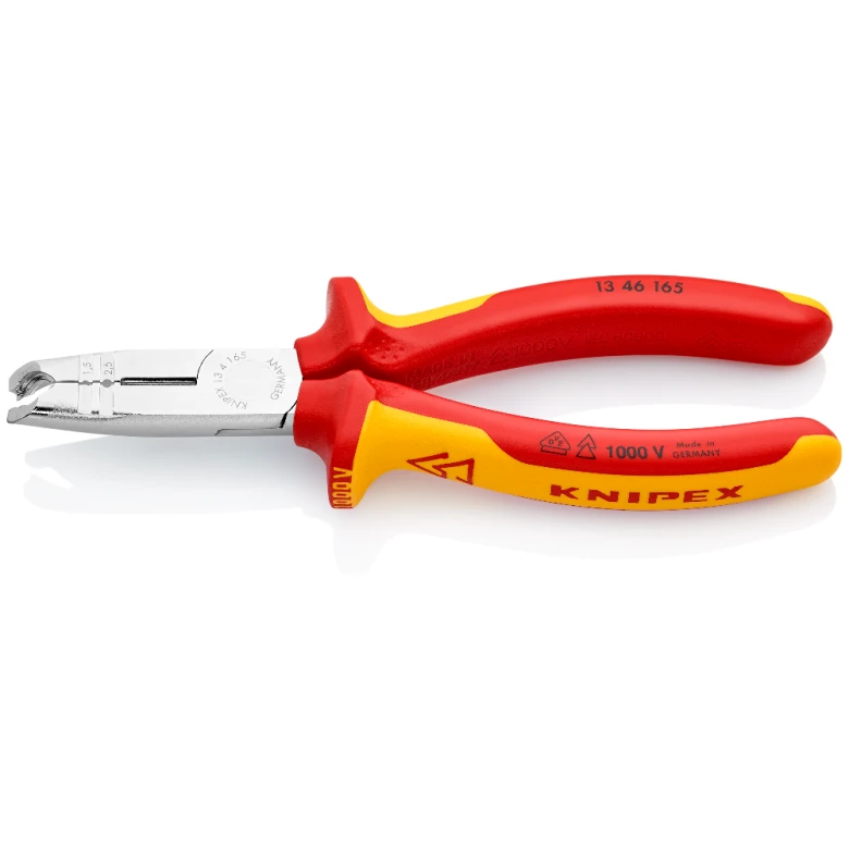 Miniatuur van KNIPEX striptang slanke kop VDE 165mm (1346165)