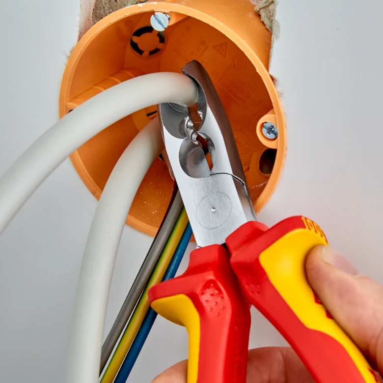 Miniatuur van KNIPEX striptang slanke kop VDE 165mm (1346165)