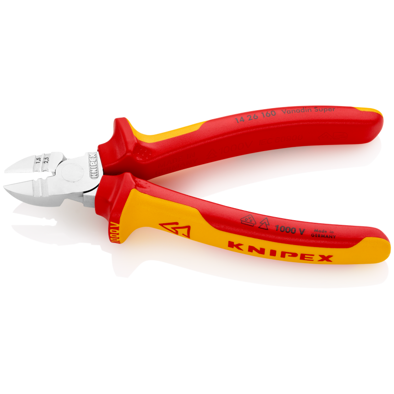 Miniatuur van KNIPEX combi striptang en zijkniptang VDE 160mm (1426160)
