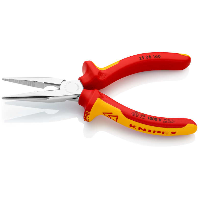 Miniatuur van KNIPEX radiotang platspits zijsnijder VDE 160mm (2506160)