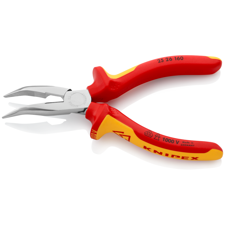 Miniatuur van KNIPEX radiotang platspits zijsnijder VDE 160mm (2526160)