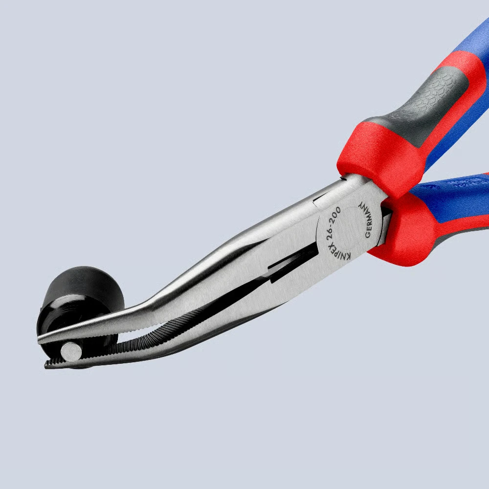 Miniatuur van KNIPEX langbektang 45° + zijsnede 200mm (2622200)