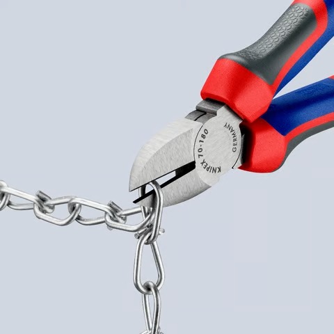 Miniatuur van KNIPEX zijkniptang gepolijst comfort 180mm (7002180)