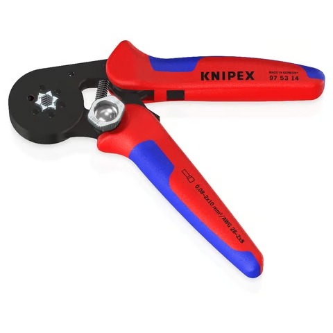 Miniatuur van KNIPEX krimptang adereindhulzen zeskant hexagonaal 0.08-10mm² (97 53 14)