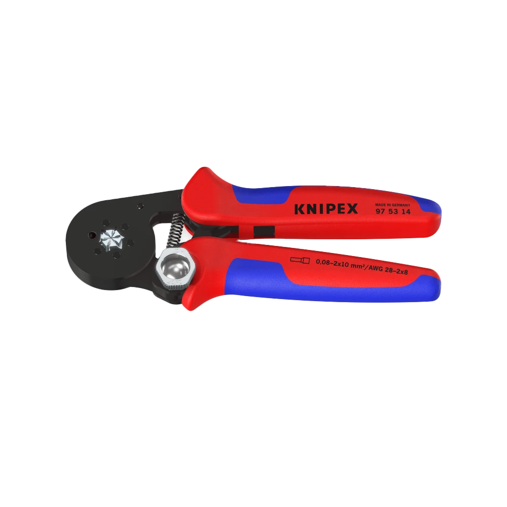 Miniatuur van KNIPEX krimptang adereindhulzen zeskant hexagonaal 0.08-10mm² (97 53 14)
