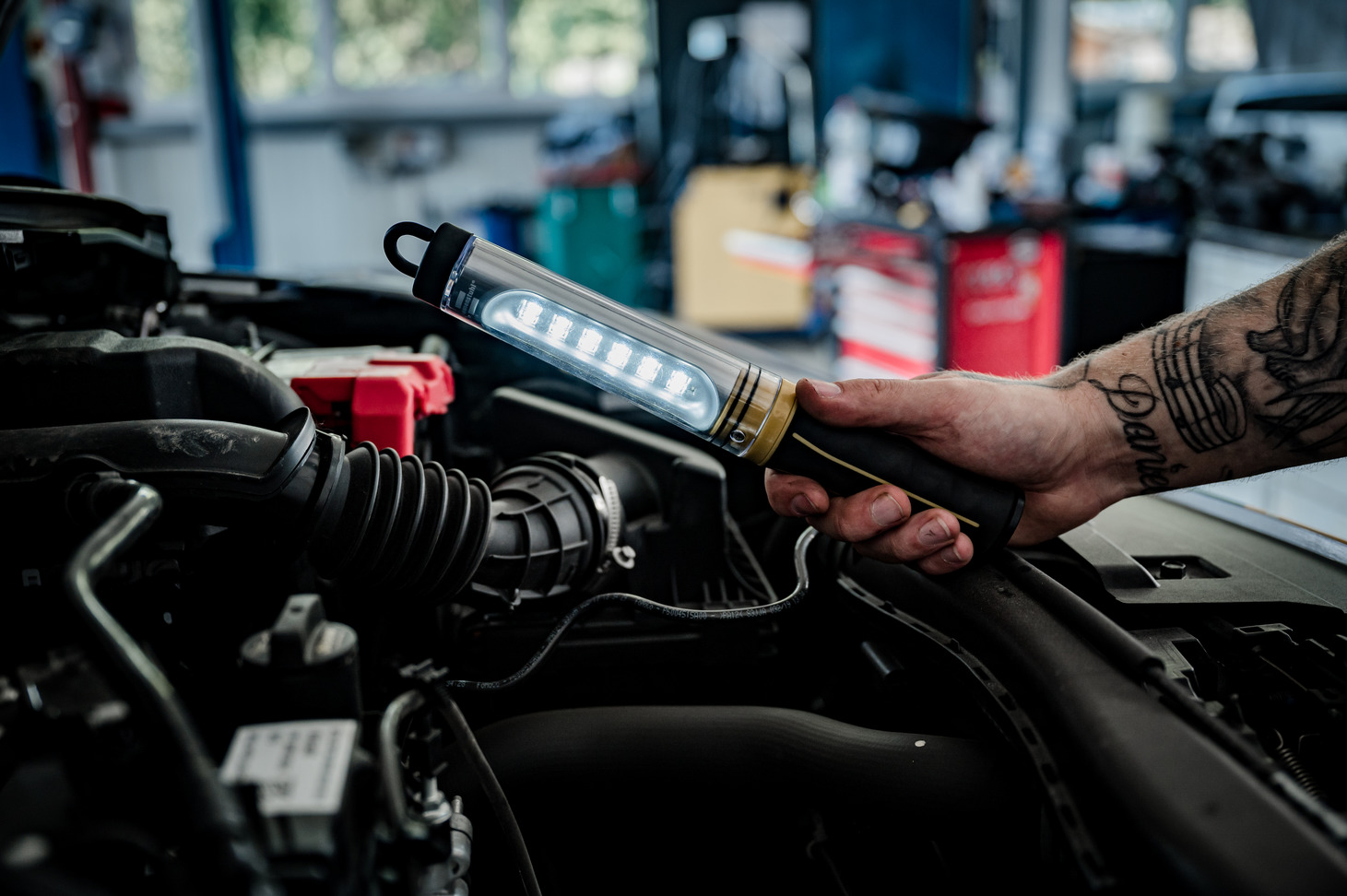 Miniatuur van BRENNENSTUHL werklamp met accu 520lm 6500K IP54 (1175580)