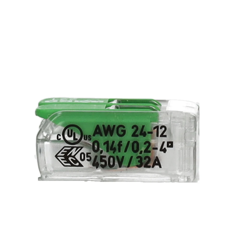 Miniatuur van Wago lasklem 2-voudig 4mm² 100 stuks (221-422)