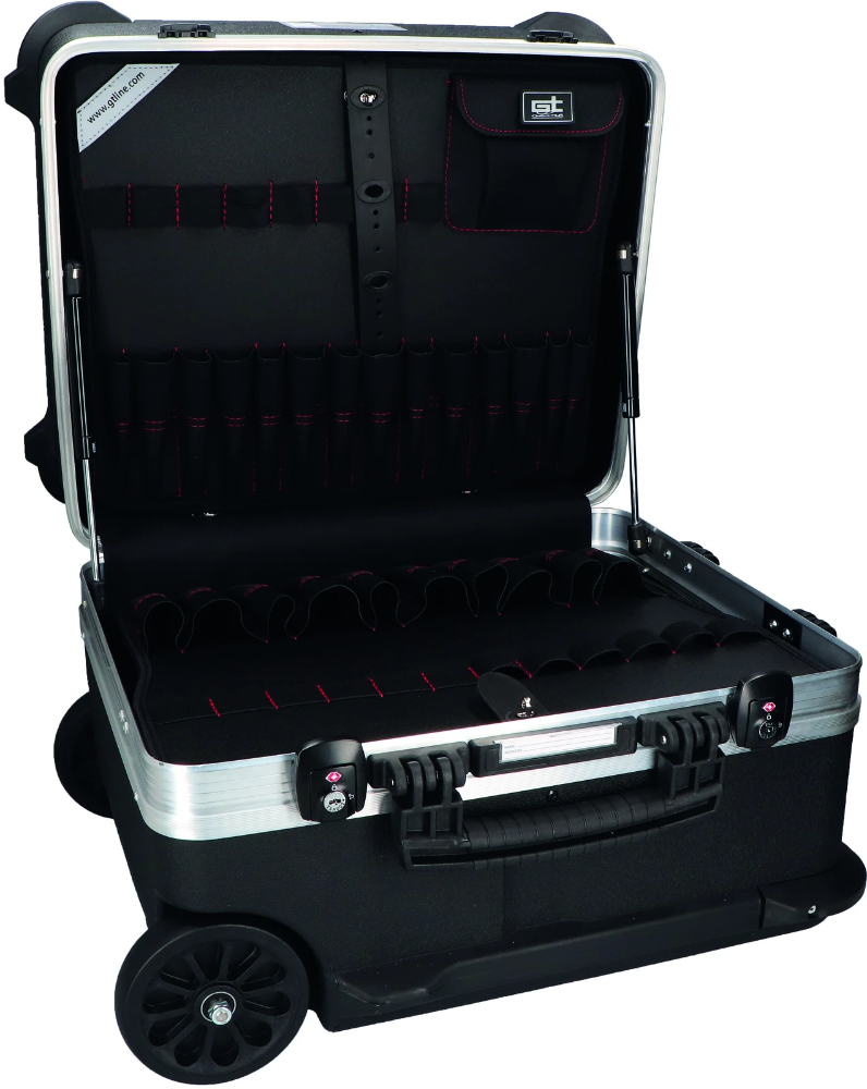 Miniatuur van GT Line gereedschapskoffer trolley HDPE 390x470x340mm voor circa 32 tools (V-ROCK TURTLE PTS)