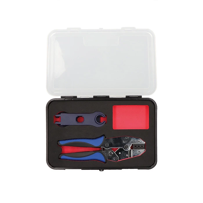 Miniatuur van AMW krimptang MC4 connectoren 2,5-6mm² met montagesleutels (96360000)