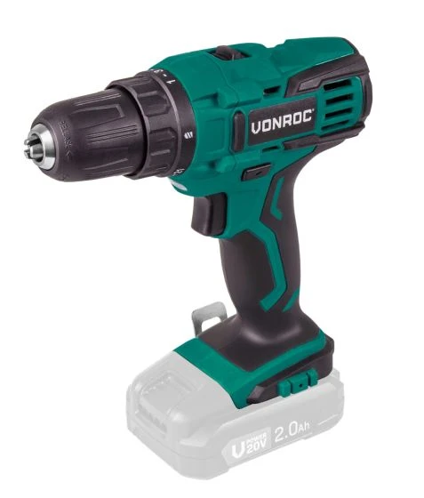 Miniatuur van VONROC accuboormachine VPOWER 20V - body zonder accu en lader (CD501DC)