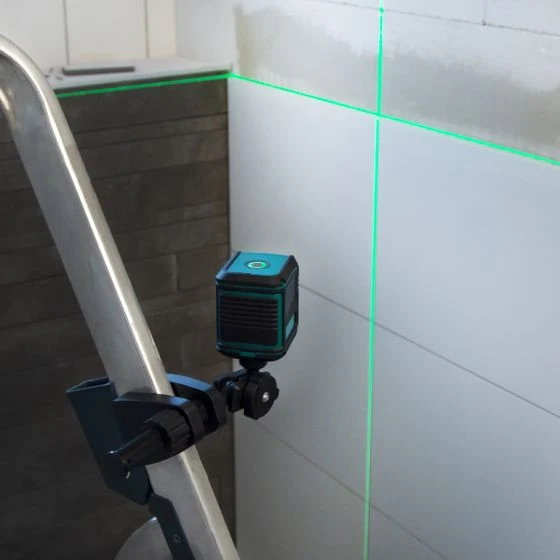 Miniatuur van VONROC kruislijnlaser met groene laser tot 18 meter (LL502DC)