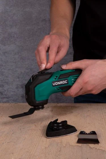 Miniatuur van VONROC accu oscillerende multitool VPOWER 20V - body zonder accu en lader (OT501DC)