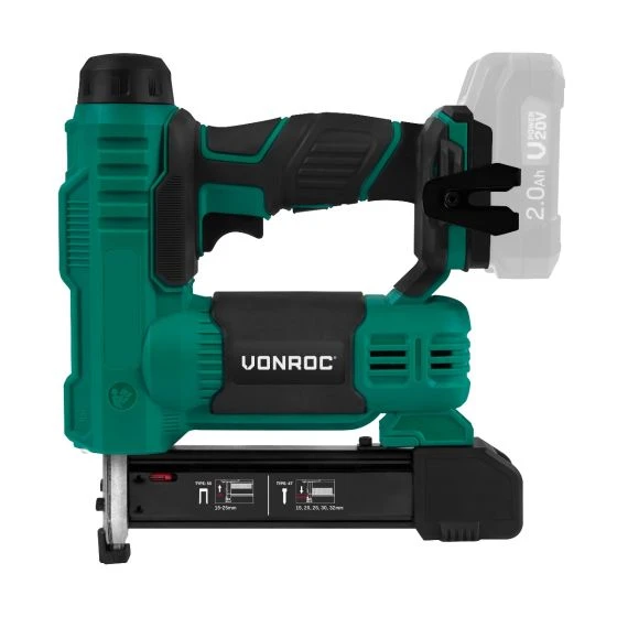 Miniatuur van VONROC accu tacker voor nieten en spijkers tot 32mm VPOWER 20V - body zonder accu en lader (SG503DC)