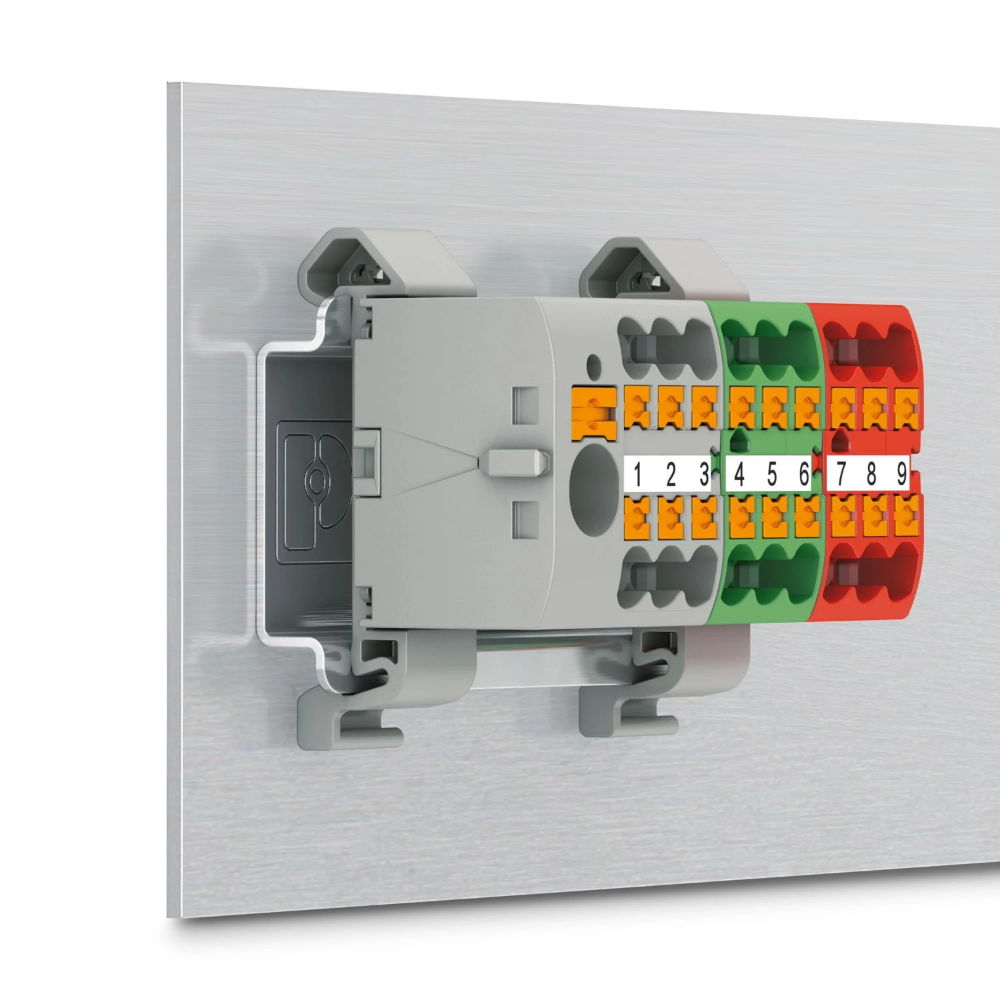 Miniatuur van Phoenix Contact rijgklem afsluitplaat - grijs (D-PT 6-TWIN) per 10 stuks