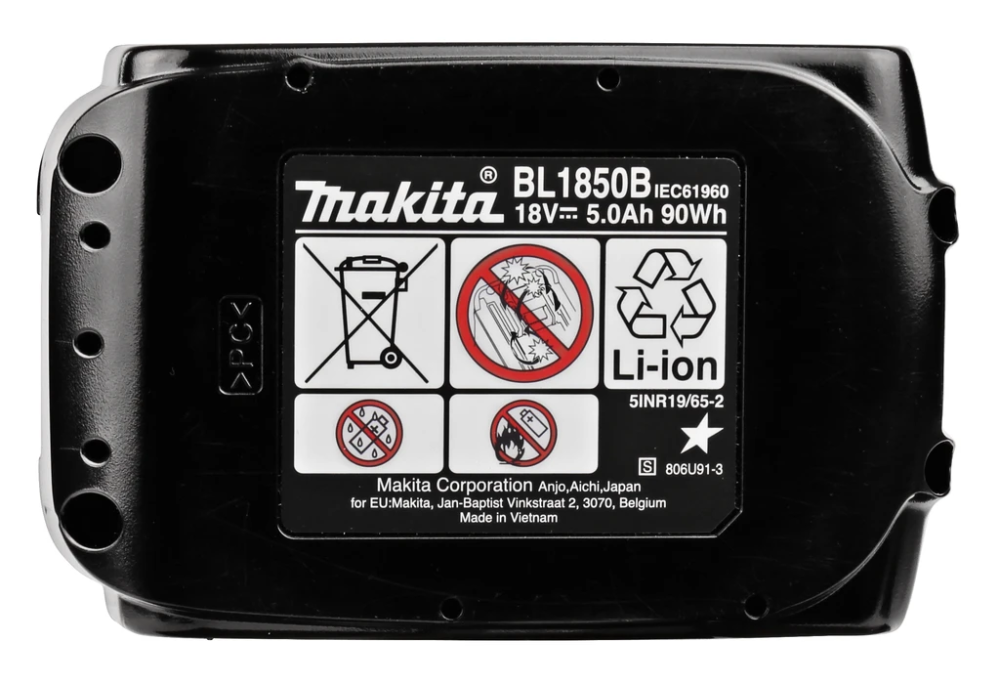 Miniatuur van Makita accu 18V 5.0Ah 197280-8 (BL1850B)