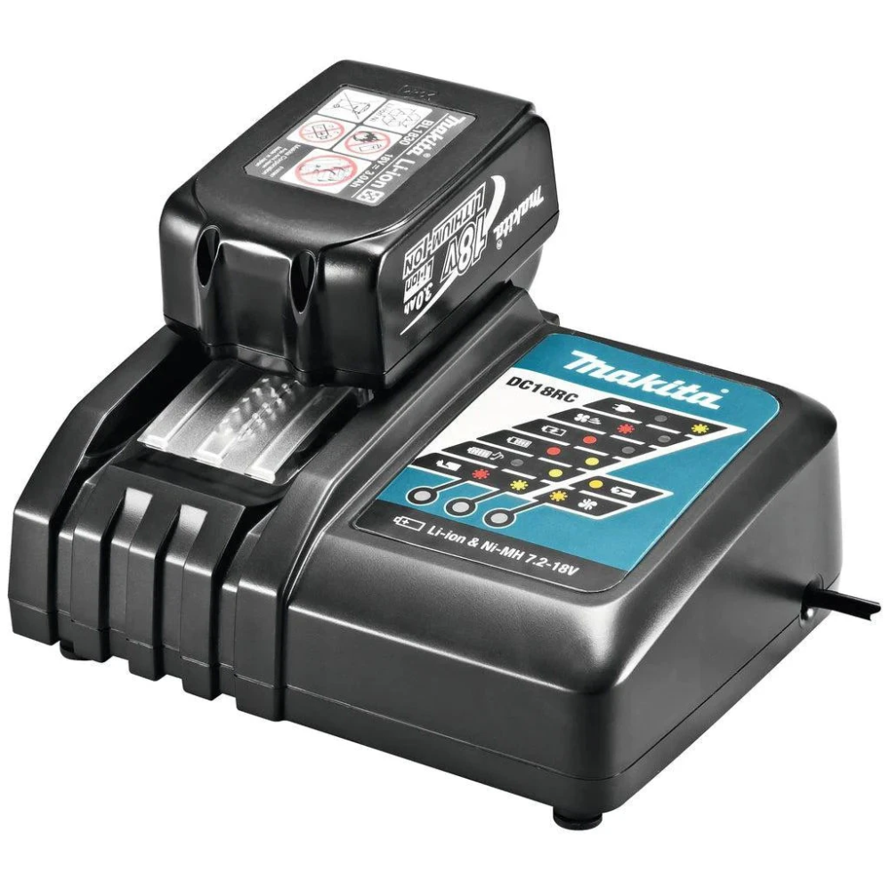 Miniatuur van Makita snellader 7,2-18V 195584-2 (DC18RC)
