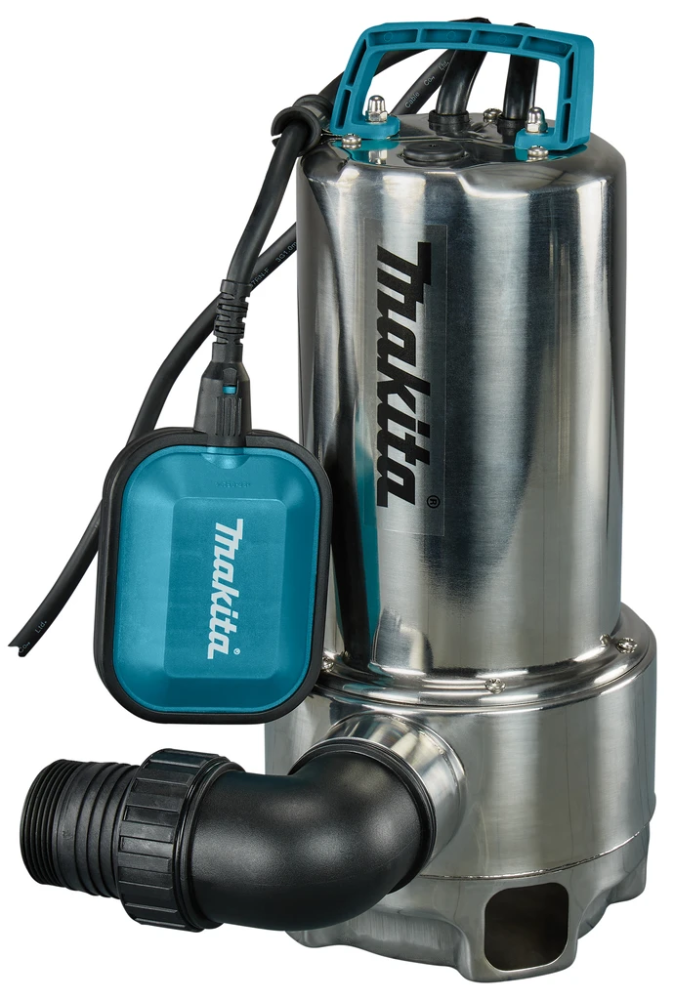 Miniatuur van Makita vuil- en schoonwater dompelpomp 15000 l/h geintegreerde vlotter IPX8 1100W 230V (PF1110)