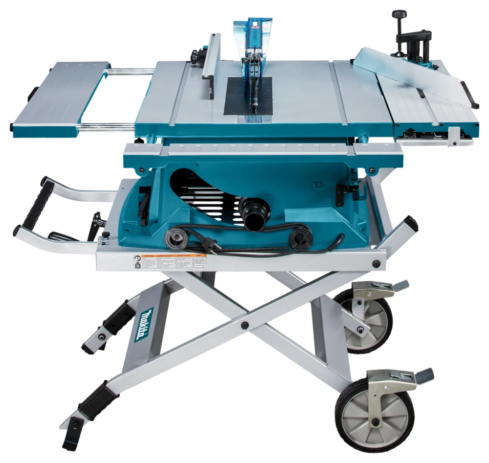 Miniatuur van Makita zaagtafel 260mm 1500W 230V met onderstel met wielen (MLT100NX1)