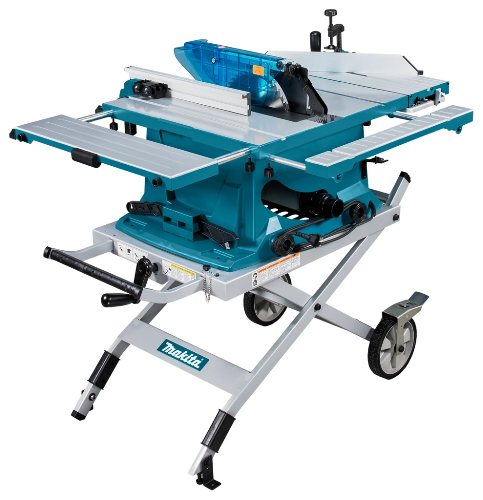 Miniatuur van Makita zaagtafel 260mm 1500W 230V met onderstel met wielen (MLT100NX1)