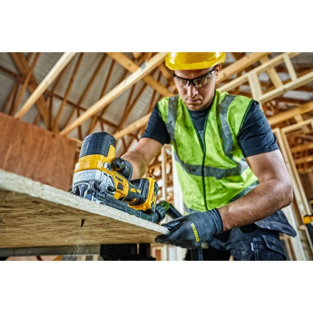 Miniatuur van DeWALT accu decoupeerzaag T-greep 18V XR basic body in TSTAK koffer (DCS335NT-XJ)