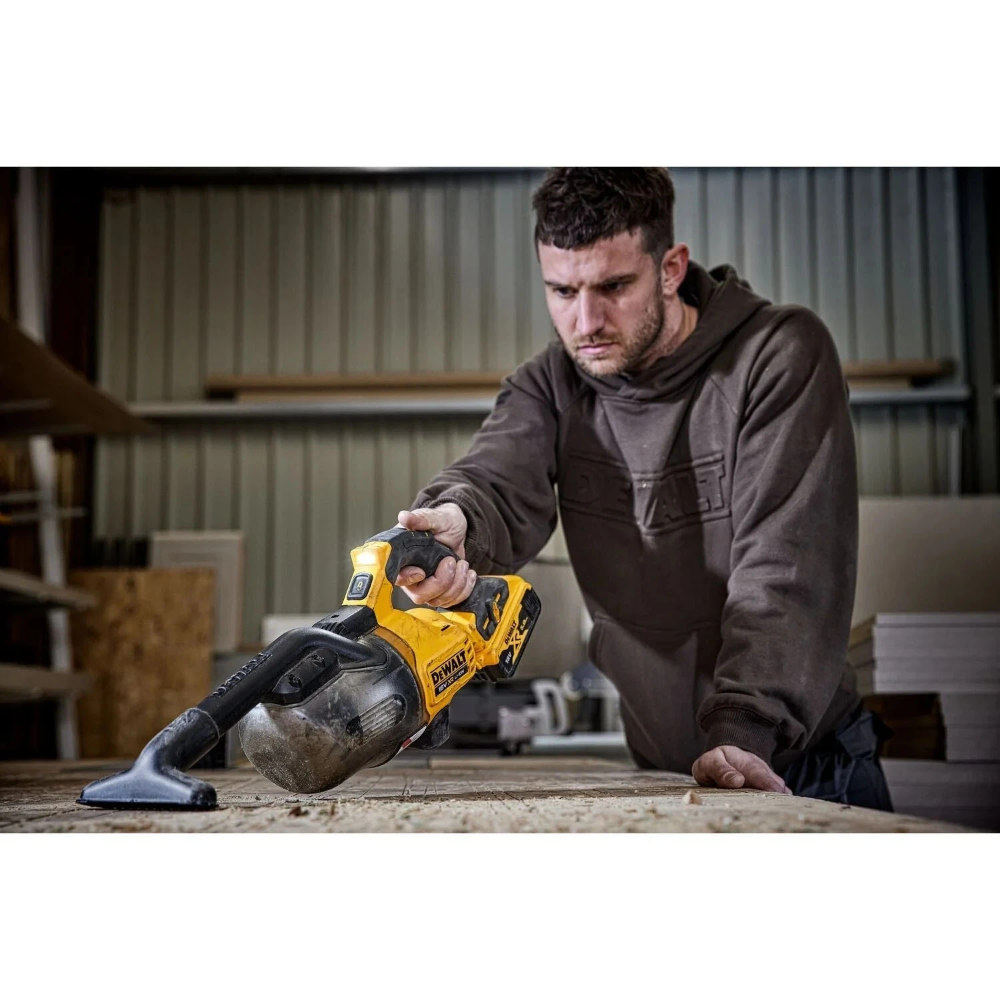 Miniatuur van DeWALT accu steelstofzuiger L-klasse 18V XR basic body in opbergtas (DCV501LN-XJ)
