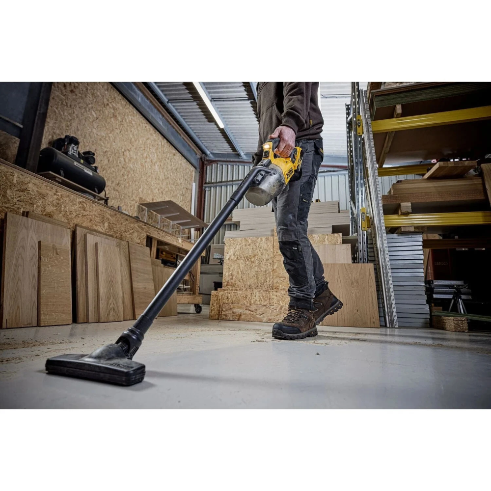 Miniatuur van DeWALT accu steelstofzuiger L-klasse 18V XR basic body in opbergtas (DCV501LN-XJ)