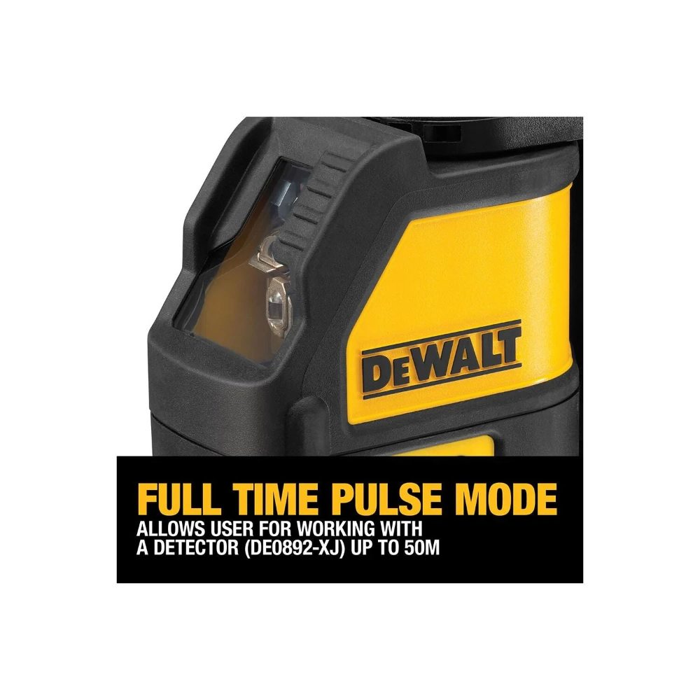 Miniatuur van DeWALT kruislijnlaser 2 stralen rood 15 meter AA met beugel (DW088K-XJ)