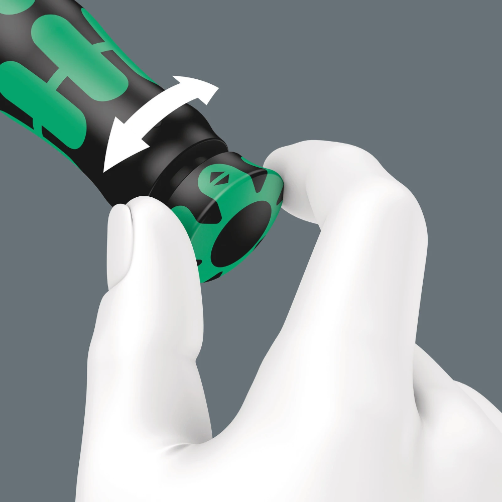 Miniatuur van Wera draaimomentsleutel click-torque A6 met omschakelratel instelbaar 1/4" 2,5-25Nm (05075605001)