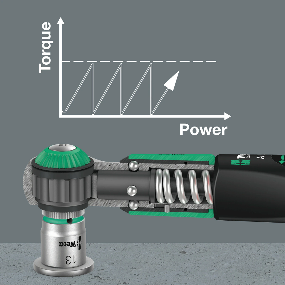 Miniatuur van Wera draaimomentsleutel safe-torque A1 1/4" 2-12Nm (05075800001)
