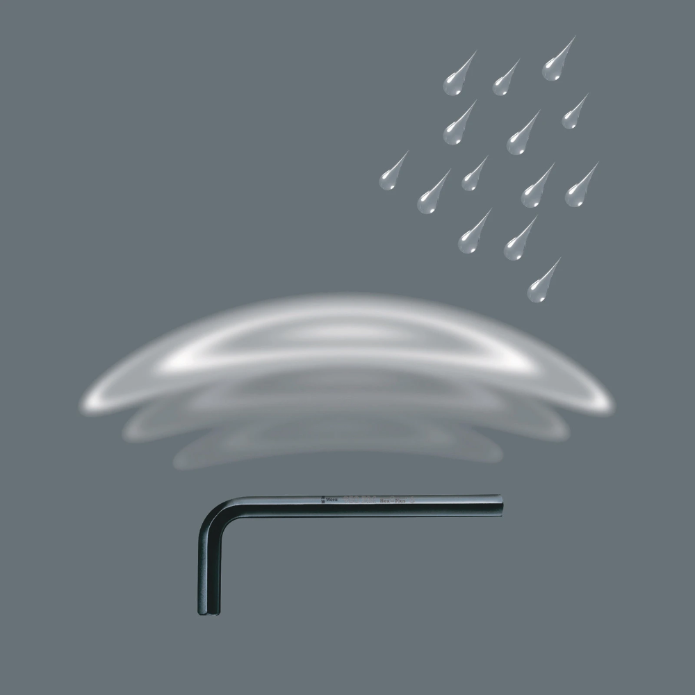 Miniatuur van Wera inbus stiftsleutel haaks 950/9 Hex-Plus 7 1,5-10 - 9 delig (05021737001)